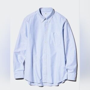 UNIQLO Oxford Striped Button-Down (Sz. M, Slim Fit) NWT
